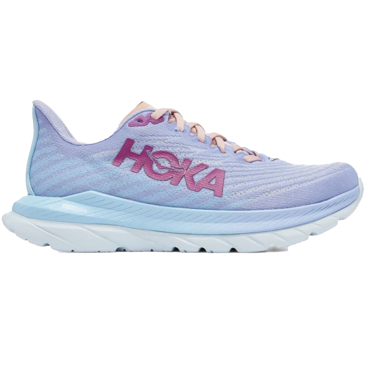 Hoka Mach 5 Womens Running Shoes: Baby Lavender/Summer Song