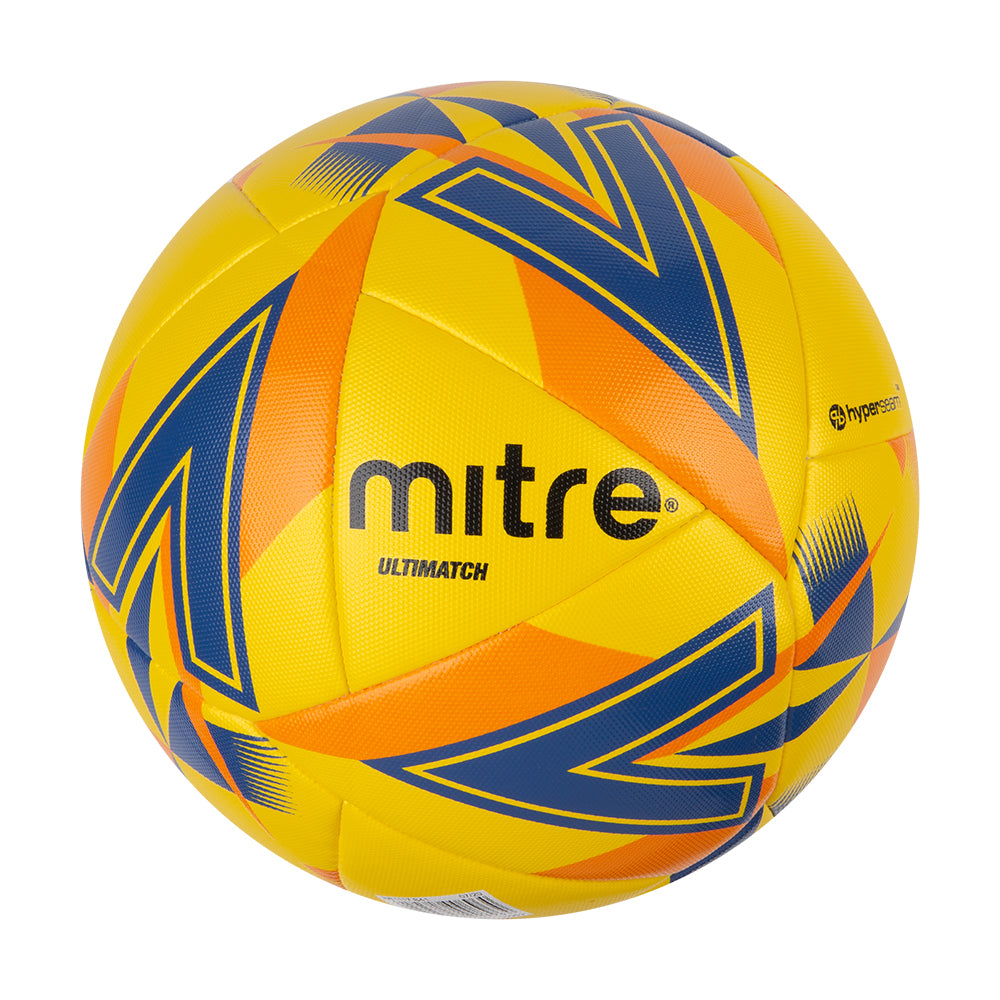Mitre Ultimatch One Football: Yellow