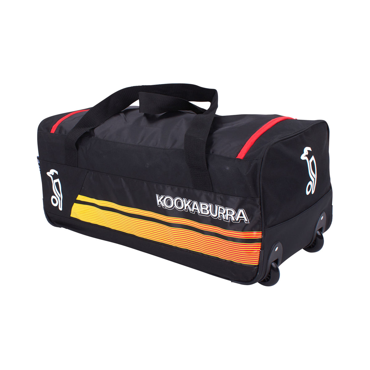 Kookaburra 9500 Wheelie Bag: Black/Yellow