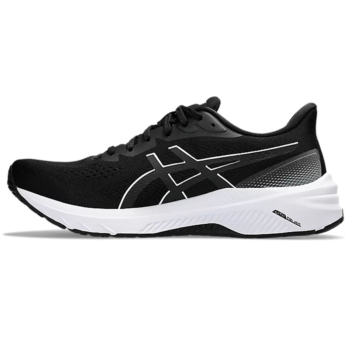 Asics GT 1000 12 Mens Running Shoes: Black/White