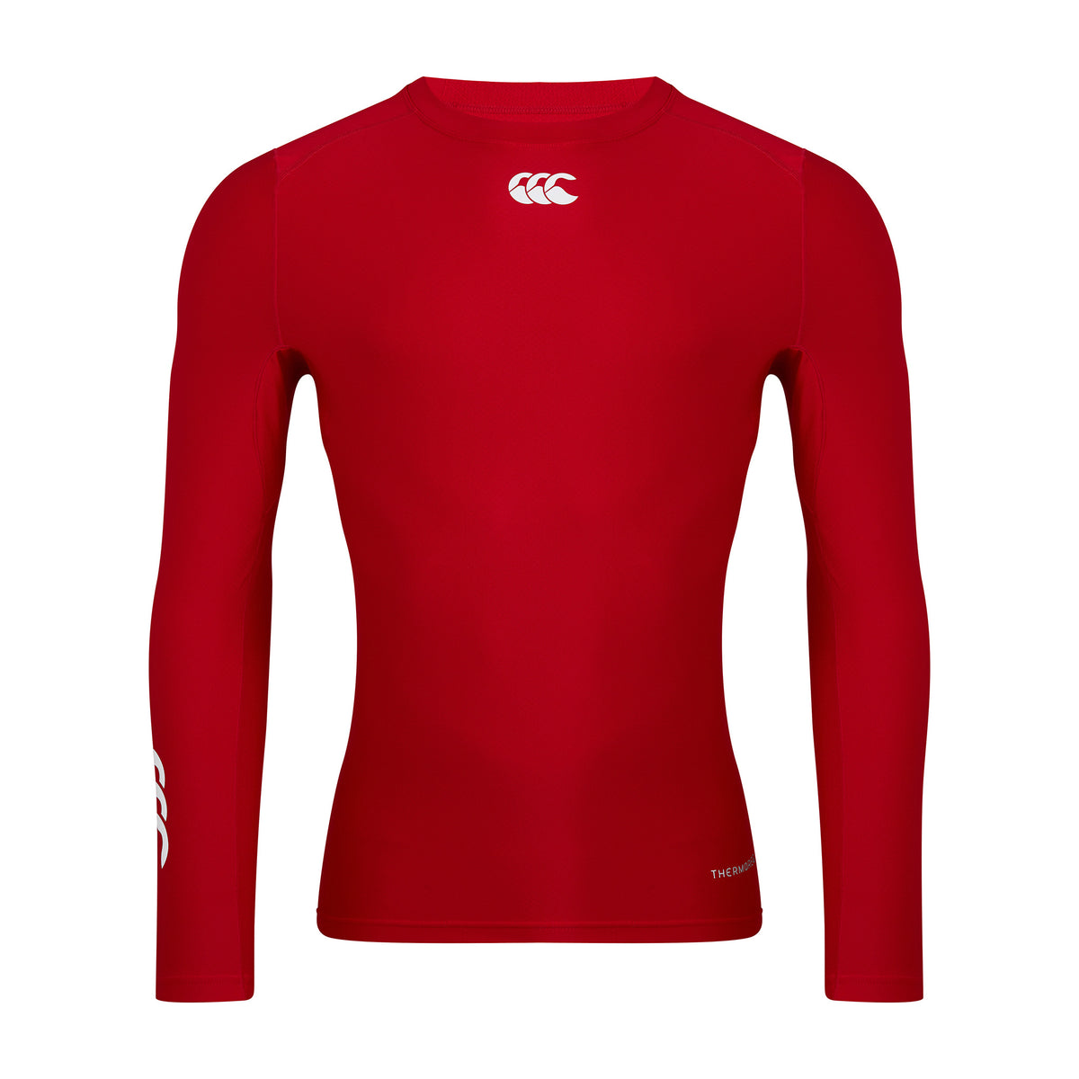 Canterbury Mens Thermoreg Long Sleeve Top: Red