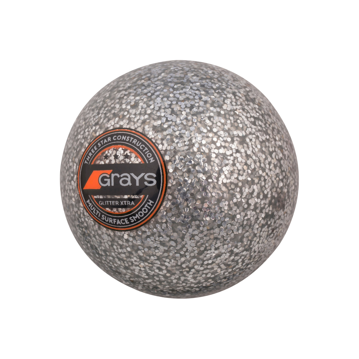 Grays Glitter Xtra Hockey Ball: Silver