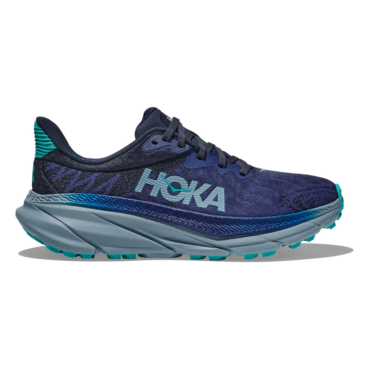 Hoka Challenger 7 Womens Running Shoes: Bellwether Blue/Stone Blue