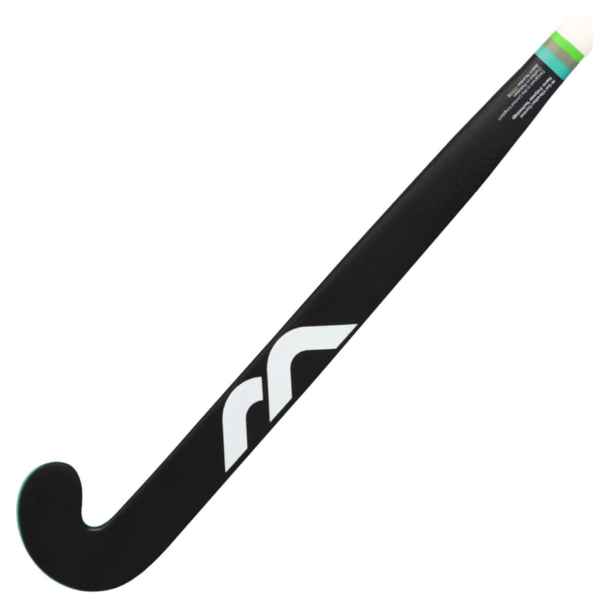 Mercian Genesis CF25 Indoor Hockey Stick: Black/Green