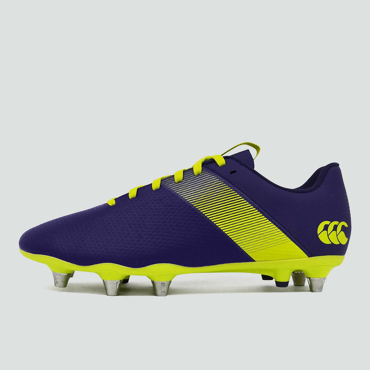 Canterbury Phoenix 3.0 Rugby Boots: Blue/Green