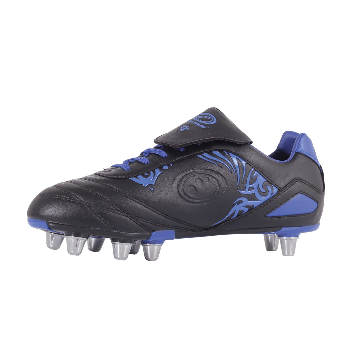 Optimum Razor Rugby Boots: Black/Blue
