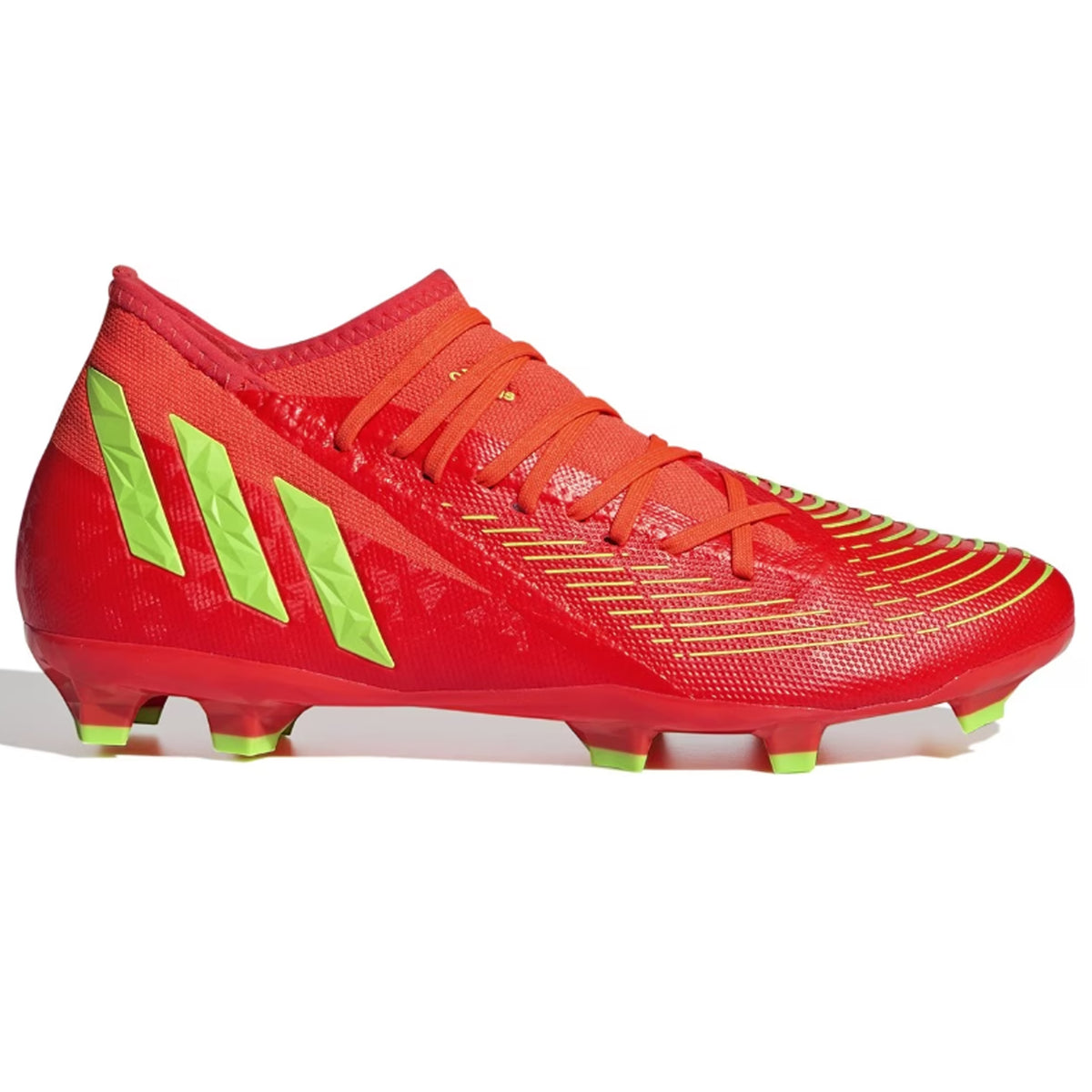 Adidas Predator Edge .3 Firm Ground Football Boots : Solar Red