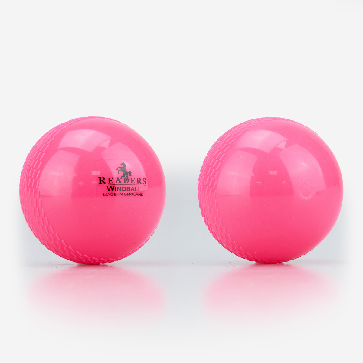 Readers Windball Junior Cricket Ball: Pink