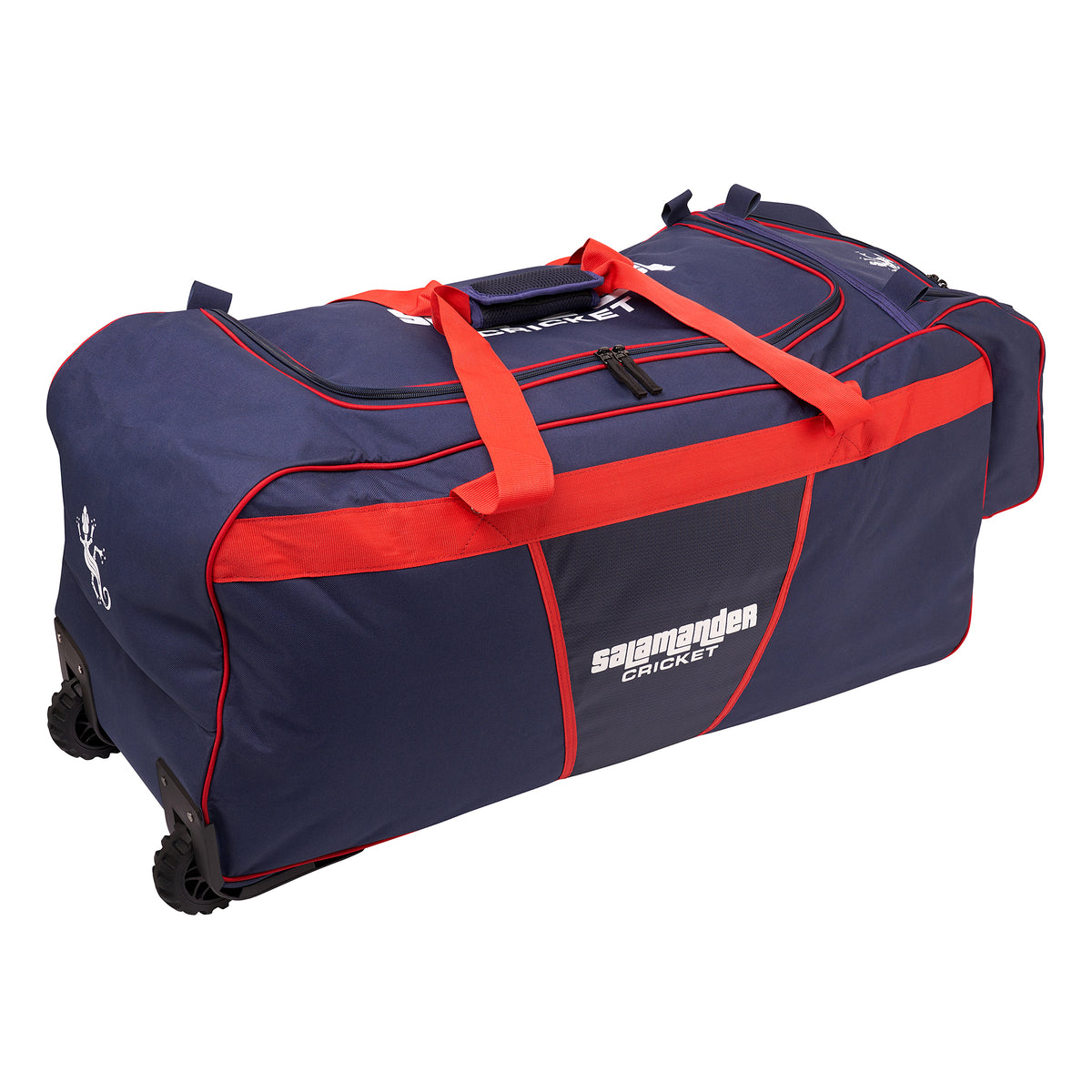 Salamander Sierra 250 Junior Wheelie Bag: Navy/Red