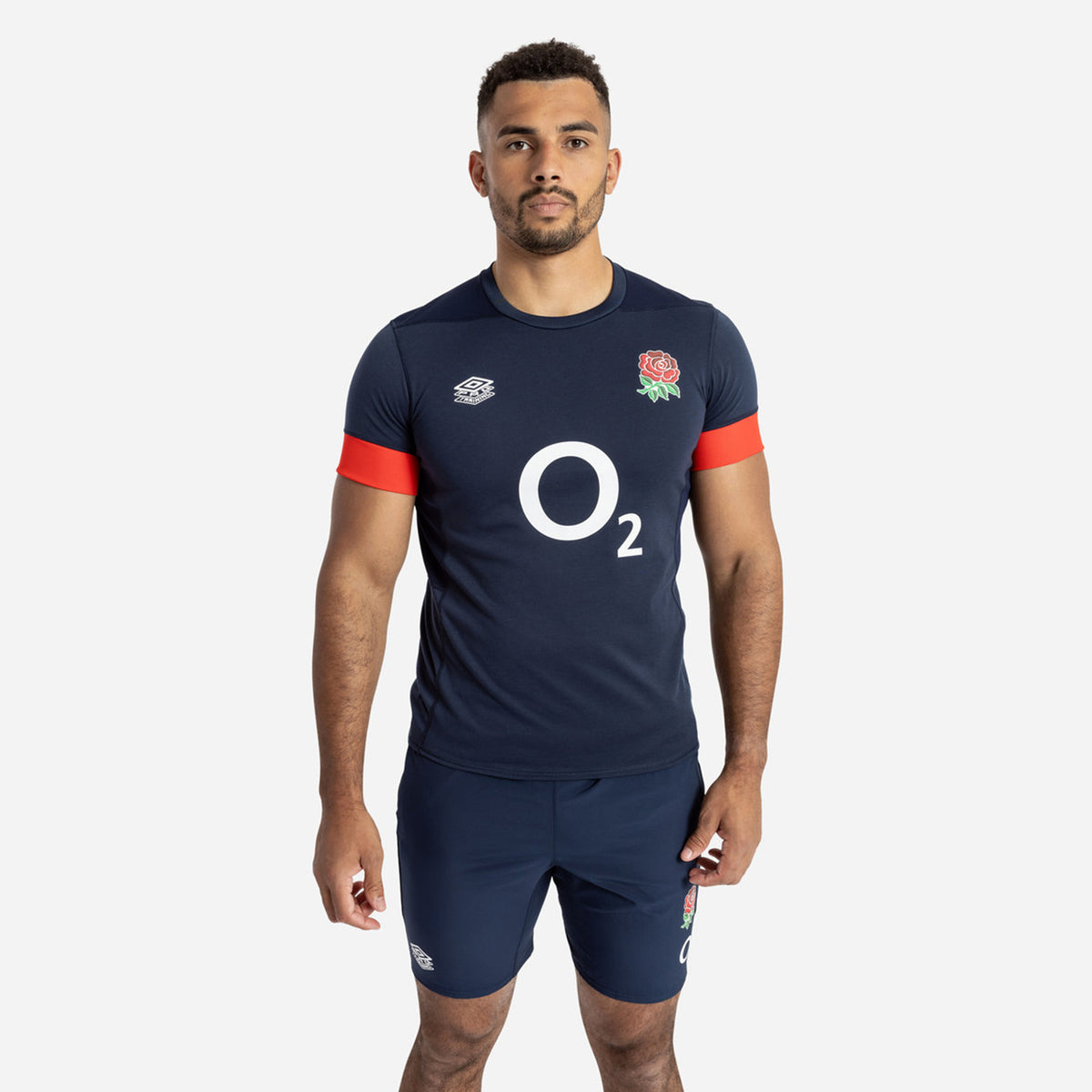 Umbro England Rugby Relaxed Training Jersey Short Sleeve
