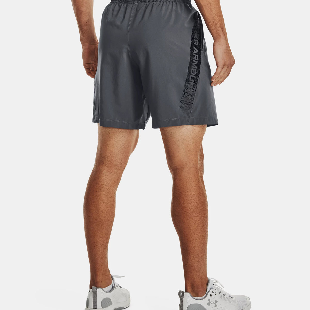 Under Armour Woven Graphic Shorts: Pitch Grey